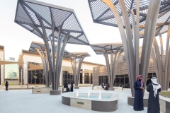 Outdoor Air-Conditioned Scented Walkways